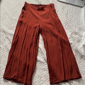 Anthropologie wide leg pants